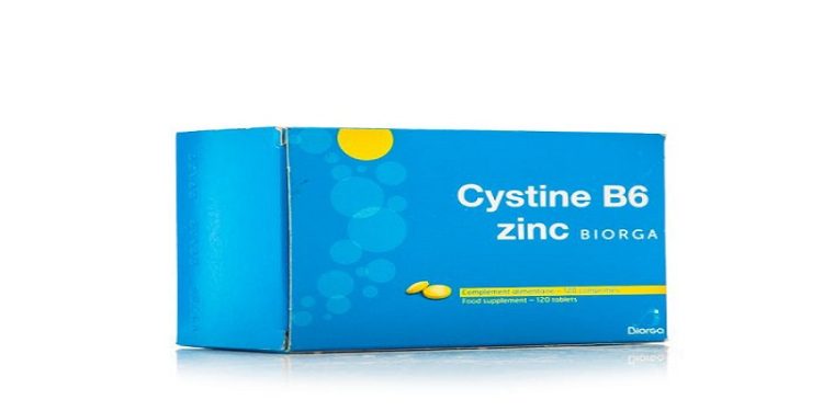 سيستين ب6 + زنك - CYSTINE B6 ZINC مكمل غذائي للحفاظ على الشعر