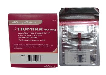 هوميرا – HUMIRA يستخدم لعلاج الالتهابات المتوسطة إلى الشديدة