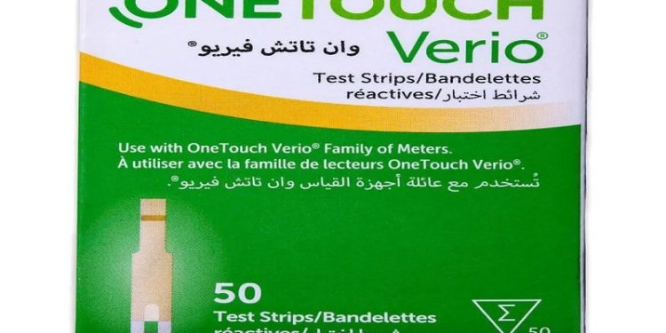 وان تاتش فيريو - ONETOUCH VERIO شرائط قياس مستوى السكر