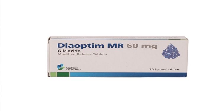 دياوبتيم ام ار - DIAOPTIM MR يقلل مستوى السكر في الدم