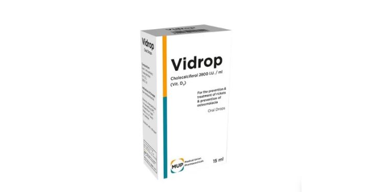 فيدروب – VIDROP يستخدم في علاج هشاشة العظام ونقص الكالسيوم