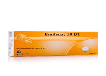 اميفيناك 50 - EMIFENAC 50 DT لعلاج آلام المفاصل أو العضلات أو الأوتار