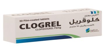 كلوجريل – CLOGREL لعلاج متلازمة الشريان التاجي الحادة