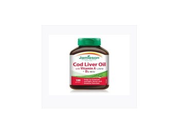 كبسولات زيت كبد الحوت جاميسون - COD LIVER OIL لعلاج ارتفاع نسبة الكوليسترول