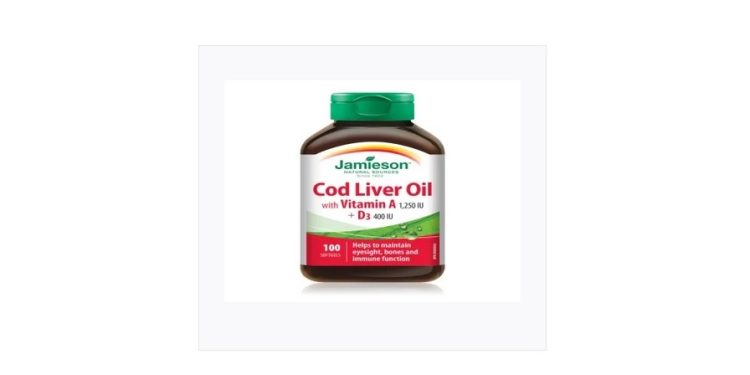 كبسولات زيت كبد الحوت جاميسون - COD LIVER OIL لعلاج ارتفاع نسبة الكوليسترول