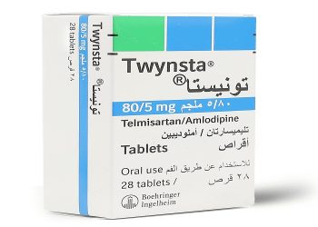 توينستا – TWYNSTA  يستخدم للسيطرة وعلاج ارتفاع ضغط الدم