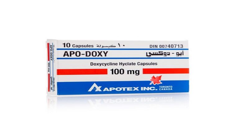 أبودوكسي - APO DOXY يستخدم في علاج الالتهاب الرئوي والأميبا المعوية