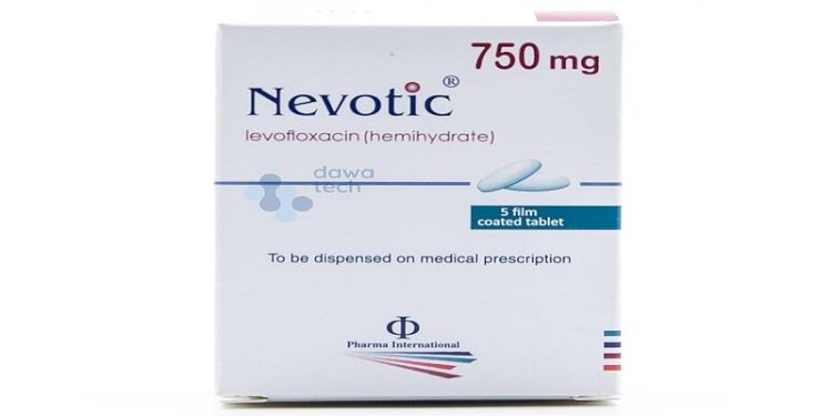 نيفوتيك – NEVOTIC يستخدم لعلاج حالات الالتهاب الرئوي