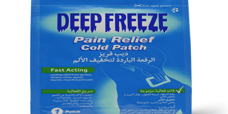 ديب فريز - DEEP FREEZE لاصقة تستخدم لتخفيف الألم