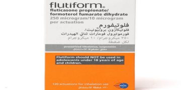 فلوتيفورم – FLUTIFORM دواء يُستخدم لعلاج الربو وضيق التنفس