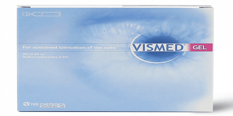 قطرة فيزمد – VISMED تستخدم لترطيب العين وعلاج جفاف العين 