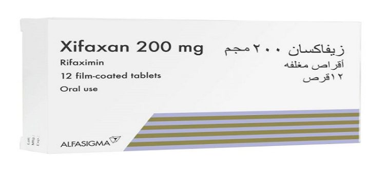 اكسفاكسان – XIFAXAN مضاد حيوي يستخدم لعلاج الأمراض المعوية