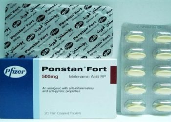 بونستان – Ponstan يستخدم لتسكين الآلام وخفض الحمى