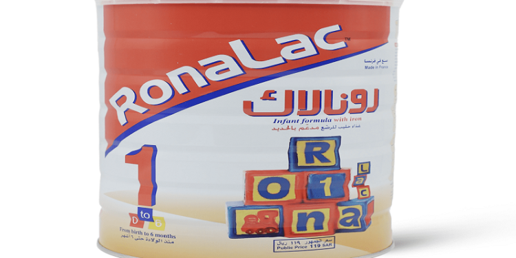 رونالاك 1 – RONALAC 1 حليب أطفال مخصص للرضع حتى عمر 6 أشهر