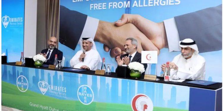 «باير» توقع شراكة استراتيجية مع جمعية الإمارات للأنف والأذن والحنجرة وجمعية الصيادلة الإماراتية وتطرح «كلاريسبراي» لتحسين حياة المصابين بحساسية الأنف