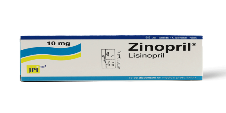 أقراص زينوبريل - ZINOPRIL يقلل من ضغط الدم ويحمي من مضاعفات ارتفاعه