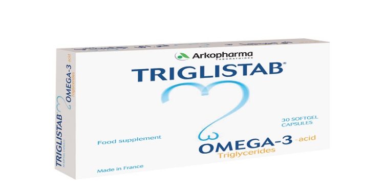 ترايجليستاب – TRIGLISTAB مكمل غذائي لصحة القلب وخفض الدهون الثلاثية