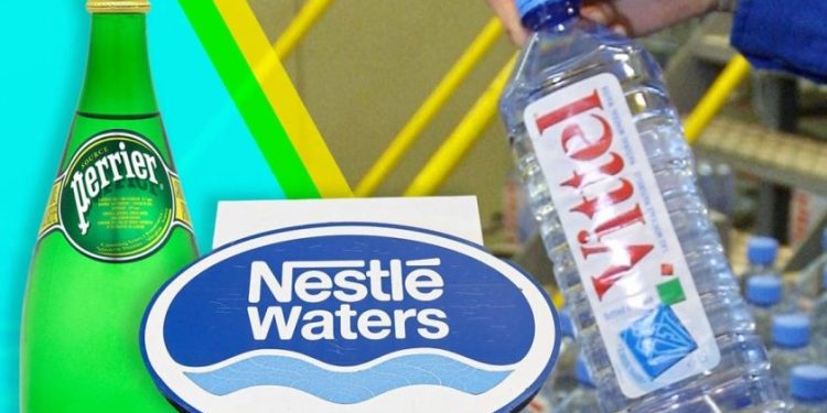 Perrier + nestle مياه بيرييه المملوكة لشركة نستله