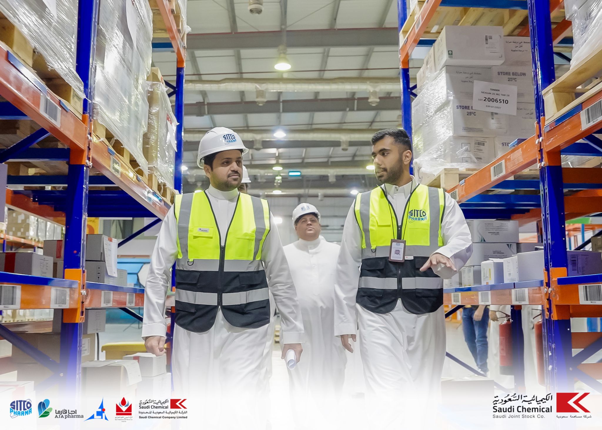 الرئيس التنفيذي لـ«الكيميائية السعودية» يتفقد مستودعات «سيتكو فارما» لمتابعة جاهزية الخدمات اللوجستية ودعم الأمن الدوائي
