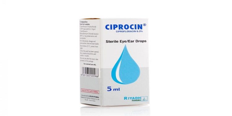سيبروسين – CIPROCIN قطرة للعين والأذن لعلاج الالتهابات البكتيرية