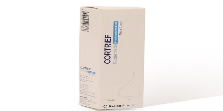 كورتريف – CORTRIEF بخاخ أنفي لعلاج التهاب الأنف التحسسي