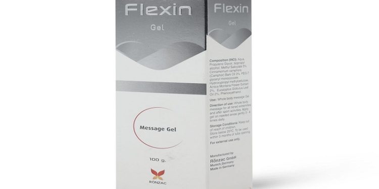 فلكسن – FLEXIN جل موضعي للتخفيف المؤقت من آلام العضلات والمفاصل