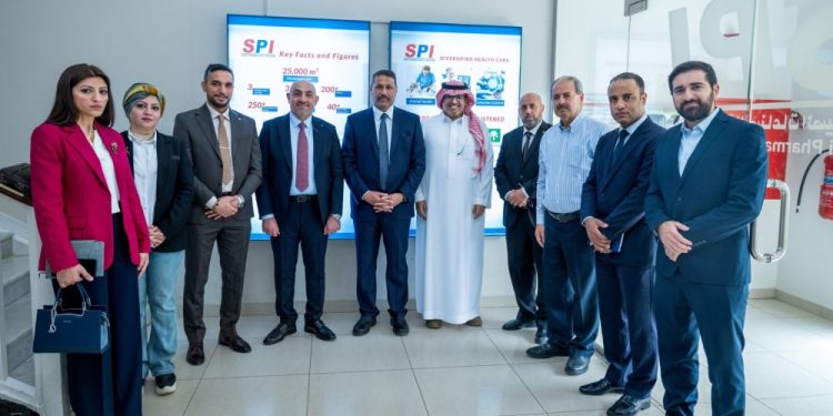 الشركة السعودية للصناعات الصيدلانية تستقبل وفد من وزارة الصحة العراقية لتعزيز التعاون الدوائي