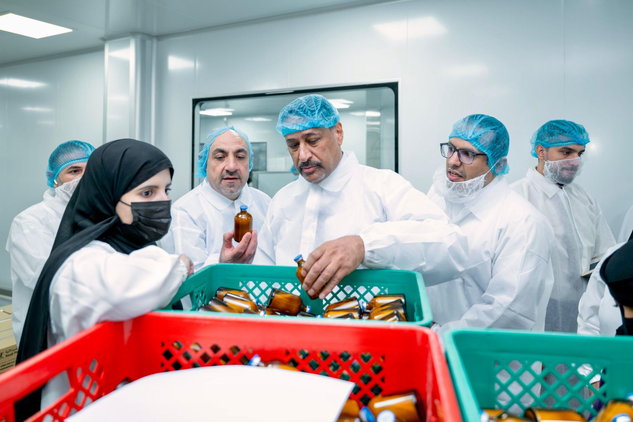 الشركة السعودية للصناعات الصيدلانية تستقبل وفد من وزارة الصحة العراقية لتعزيز التعاون الدوائي
