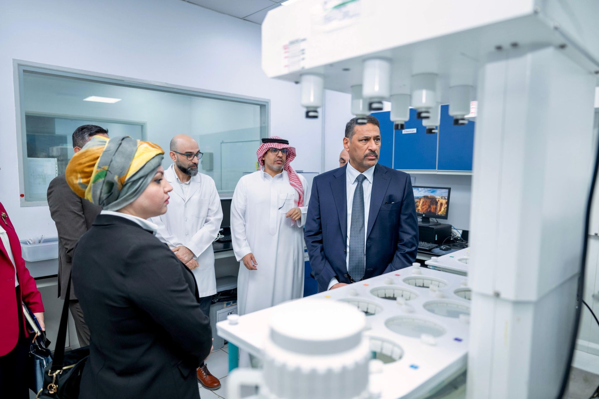 الشركة السعودية للصناعات الصيدلانية تستقبل وفد من وزارة الصحة العراقية لتعزيز التعاون الدوائي