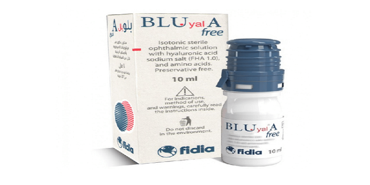 بلوجل إي فري – BLUGEL A لعلاج جفاف وتهيج العين 