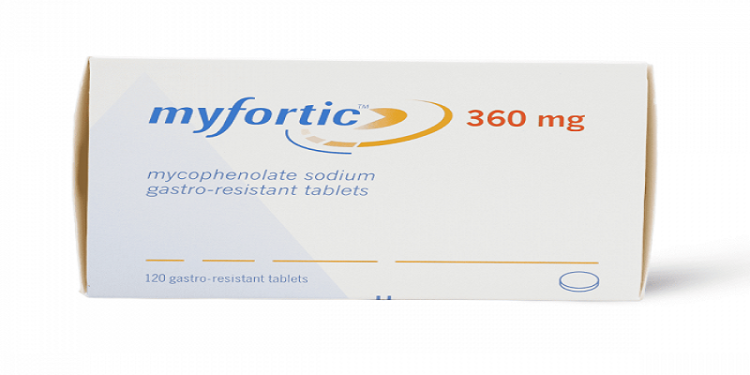 مايفورتك – MYFORTIC أقراص للمعدة لتقليل رفض الجسم للأعضاء المزروعة