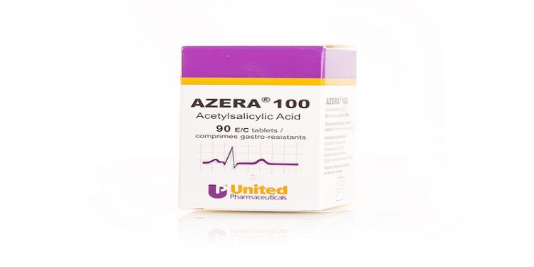 أزيرا – AZERA أقراص لعلاج الألم والوقاية من الجلطات القلبية والدماغية