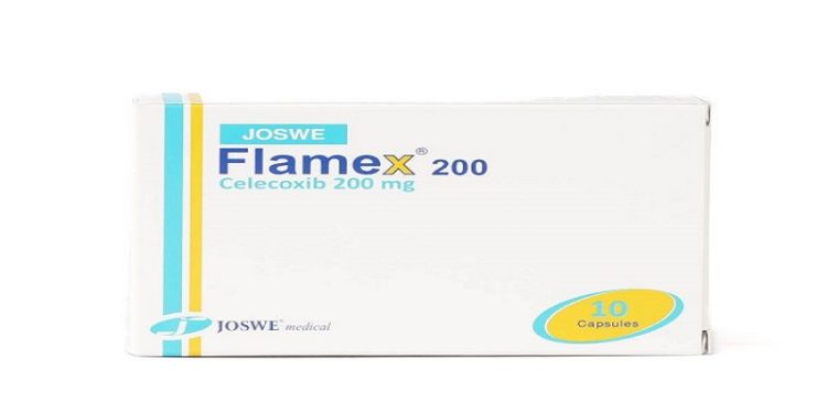 فلاميكس – Flamex كبسولات مسكنة ومضادة للالتهاب وخافضة للحرارة