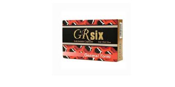 جي آر 6 – GR SIX مكمل غذائي ومنشط عام للجسم والعقل