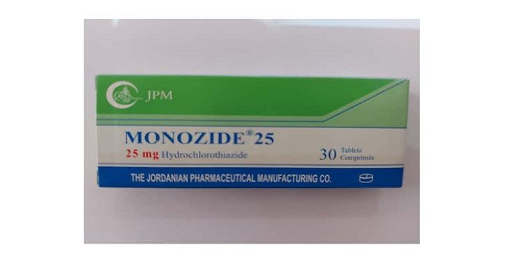 مونوزايد – MONOZIDE أقراص لعلاج ارتفاع ضغط الدم وتورم الجسم