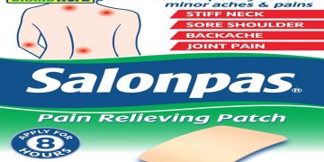 سالونباس – SALONPAS لتخفيف آلام العضلات والمفاصل والإصابات الموضعية