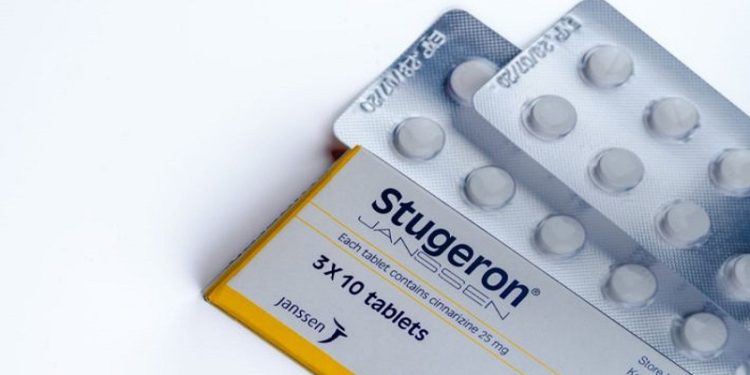 ستاغيرون – STUGERON لعلاج الدوخة ودوار الحركة واضطرابات الأذن الداخلية