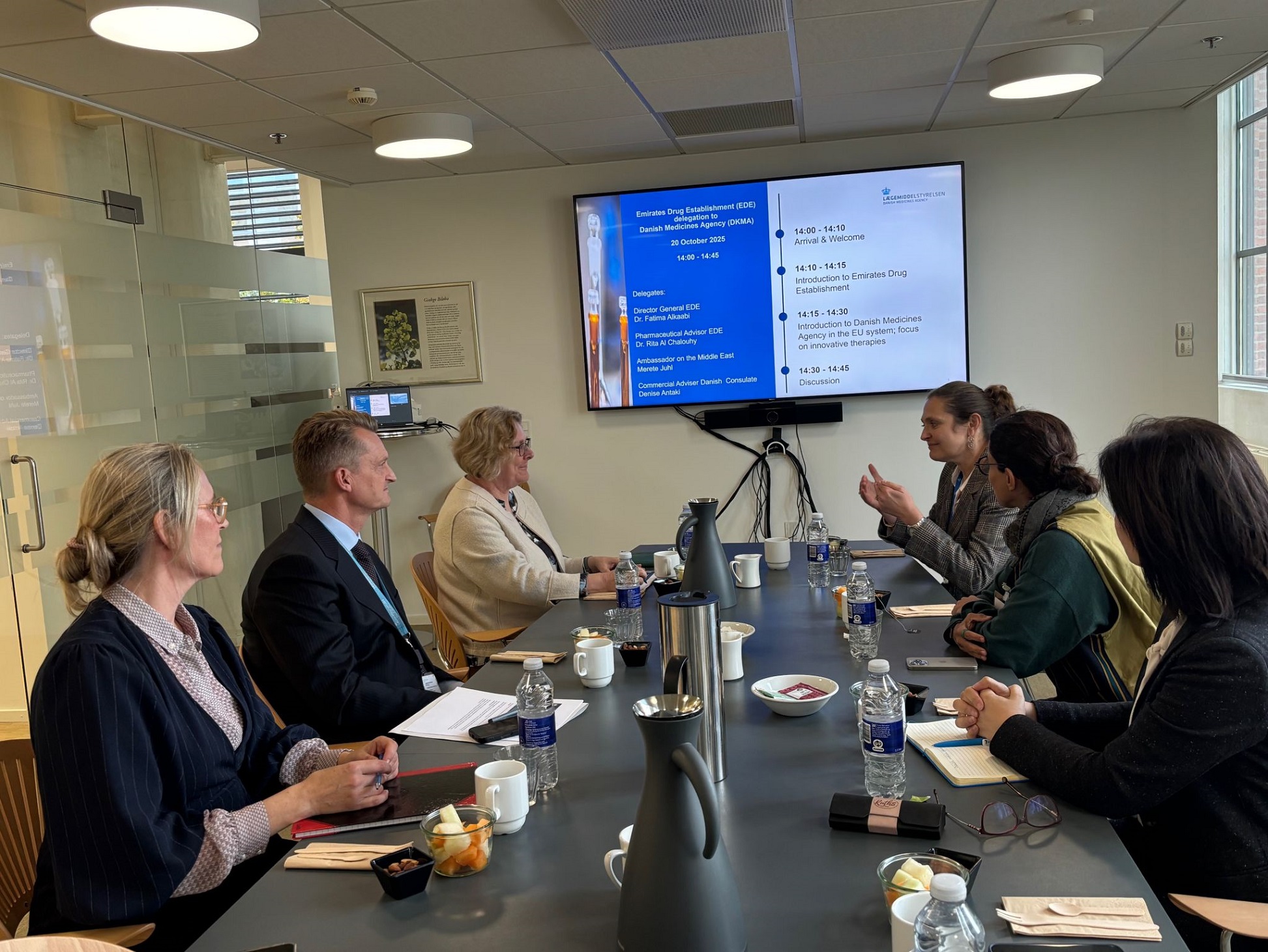 من بينِها «نوفو نورديسك» و«ليو فارما».. «مؤسسة الإمارات للدواء» تبحث التعاون مع شركات دنماركية لتعزيزِ الابتكارِ الدوائي