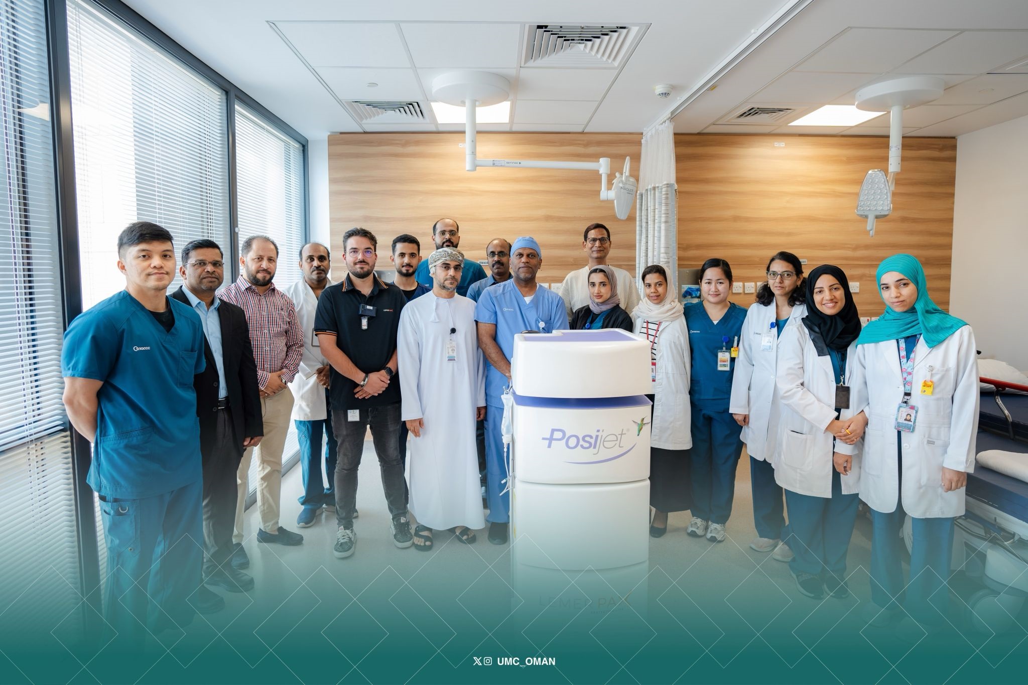 مركز السلطان قابوس لأمراض السرطان يُدشّن أحدث جهاز متكامل للحقن الآلي للمواد المشعة في سلطنة عُمان