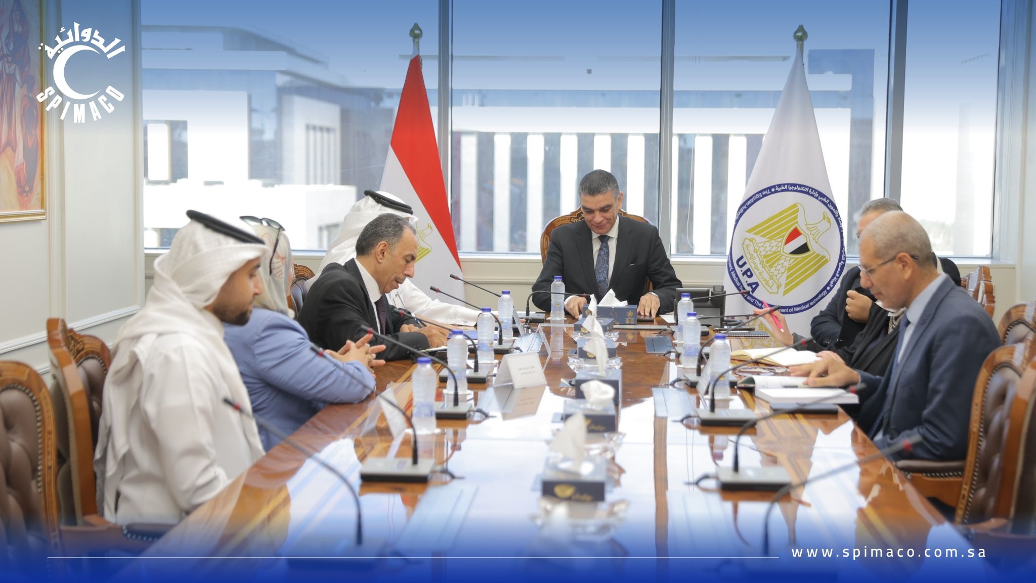 «سبيماكو مصر» تبحث مع «هيئة الشراء الموحد» تعزيز التعاون في التصنيع الدوائي ودعم سلاسل الإمداد