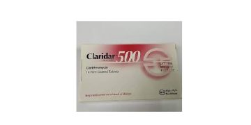 كلاريدار – CLARIDAR مضاد حيوي واسع الطيف لعلاج الالتهابات البكتيرية المتنوعة