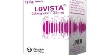 لوفيستا – LOVISTA لخفض هرمون البرولاكتين وعلاج اضطرابات الدورة والخصوبة