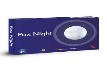 باكس نايت – PAX NIGHT مكمل غذائي طبيعي للمساعدة على النوم والاسترخاء