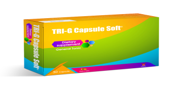 تراي-جي – TRI-G مكمل غذائي مقوي عام لتعزيز الصحة والطاقة