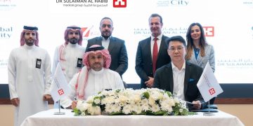 مستشفى الدكتور سليمان الحبيب بالخبر يوقع اتفاقية شراكة مع المدينة العالمية بالدمام