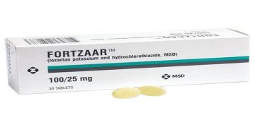 فورتزار - FORTZAAR لعلاج ارتفاع ضغط الدم الأولي