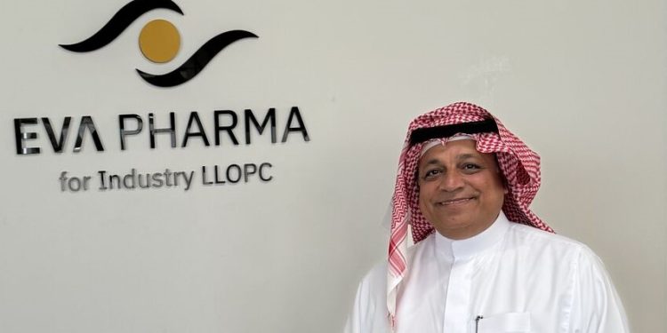أمجد طلعت المدير الإقليمي لشركة إيفا فارما في السعودية