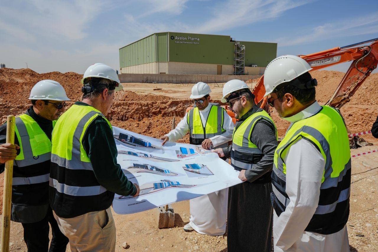 أفالون فارما تبدأ الأعمال الإنشائية لمصنعها الرابع في السعودية 