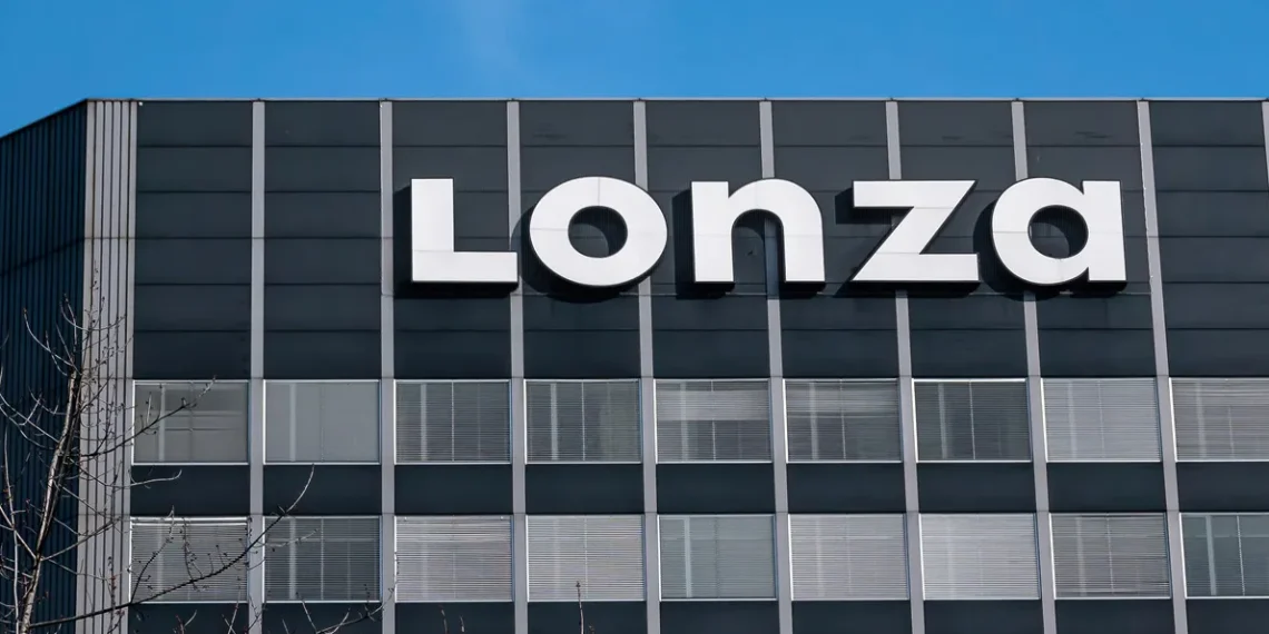 شعار شركة لونزا السويسرية