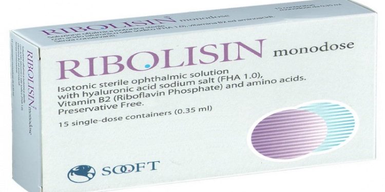 ريبوليسين – RIBOLISIN لعلاج جفاف العين وحماية القرنية